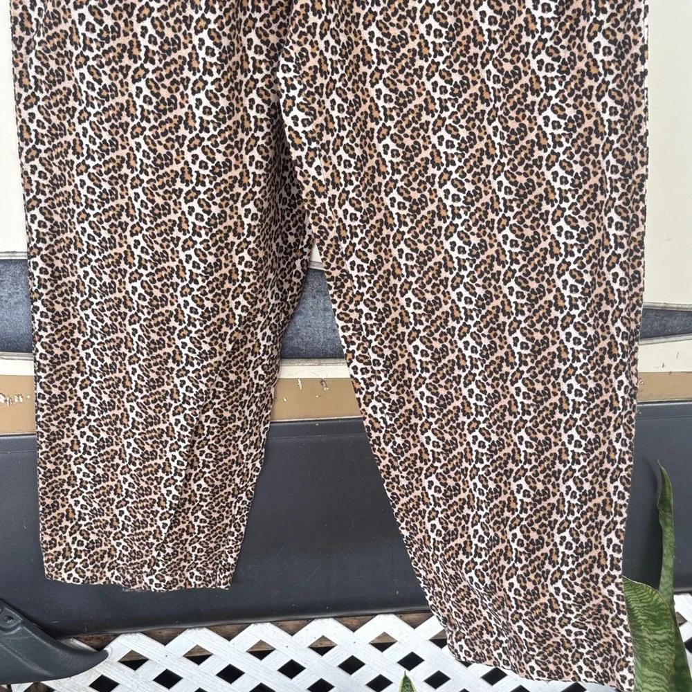 Brown Patterned Men's Pants - Picture 3 of 5